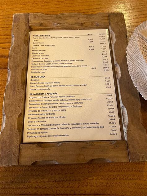 menú de prada a tope madrid